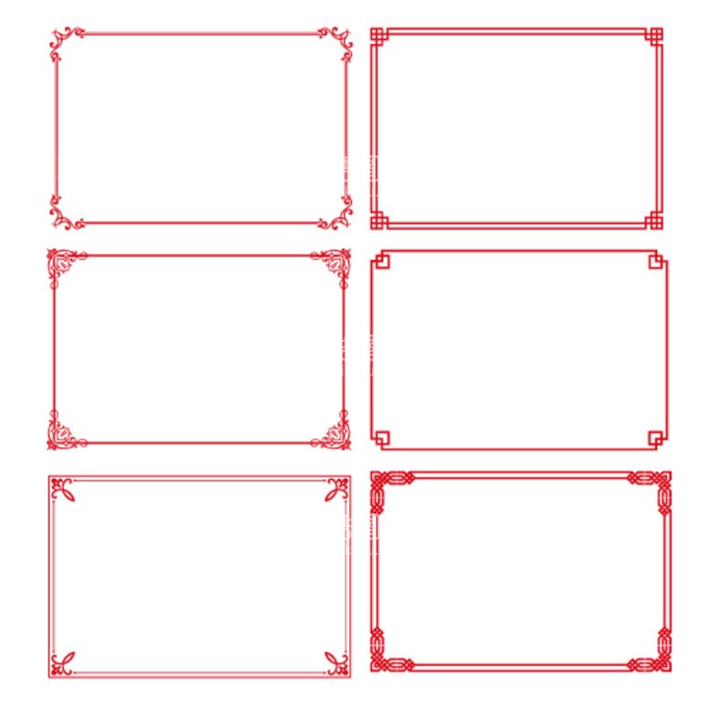编号：46328909200104141579【酷图网】源文件下载-边框 