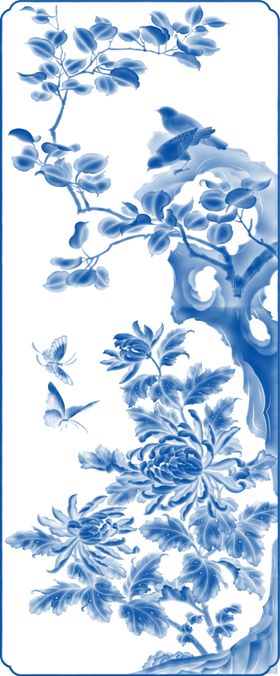 青花瓷素材