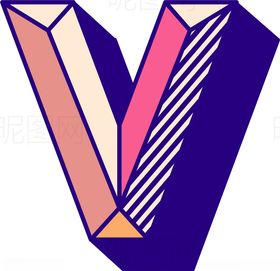 字母V