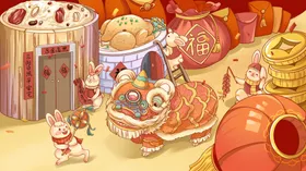 兔年大吉新窗花拜啦