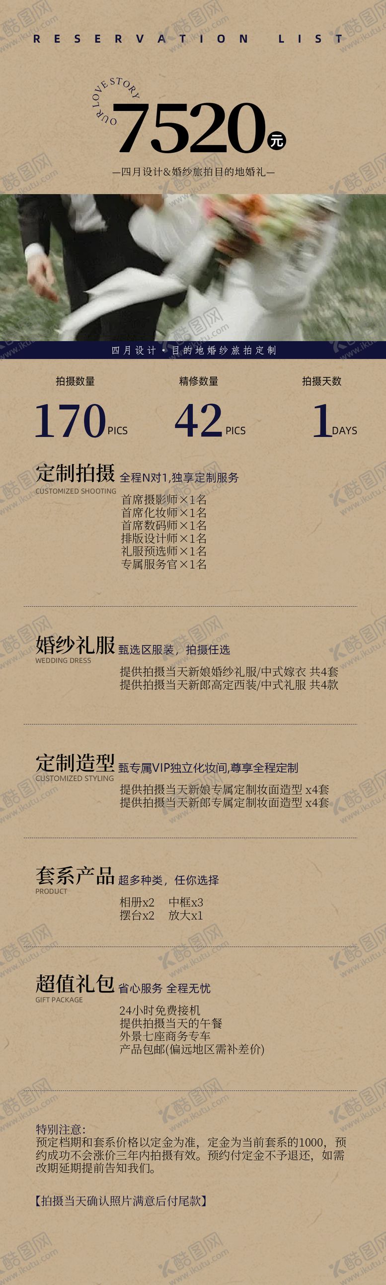 编号：95303510020421437209【酷图网】源文件下载-旅拍套餐长图海报