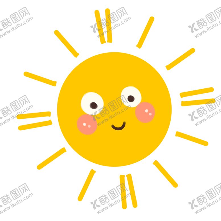 编号：22438902241927374765【酷图网】源文件下载-卡通太阳
