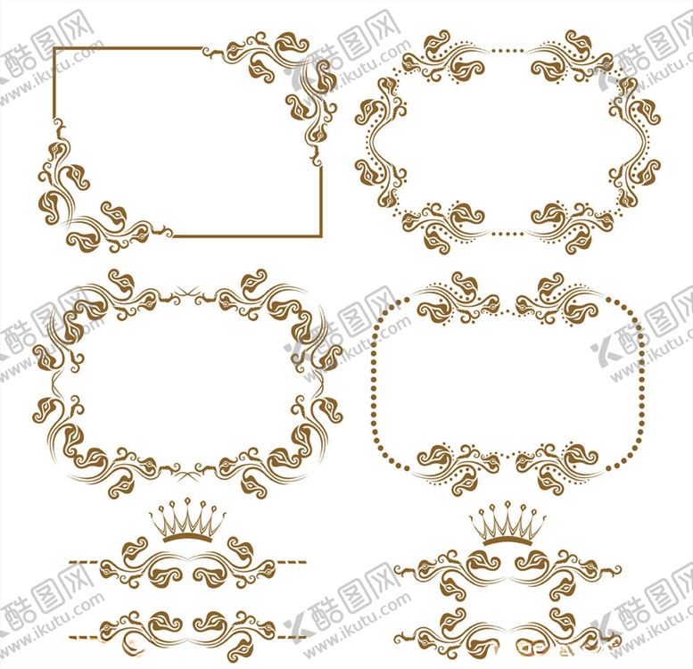 编号：79923309262137182815【酷图网】源文件下载-时尚花纹边框