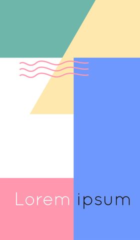 简约海报