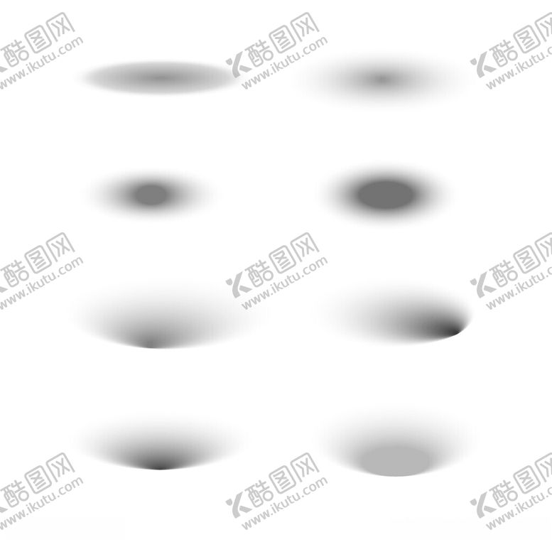 编号：11603402272031029338【酷图网】源文件下载-灰色阴影效果矢量元素