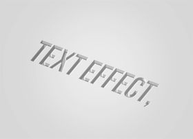 立体字样机
