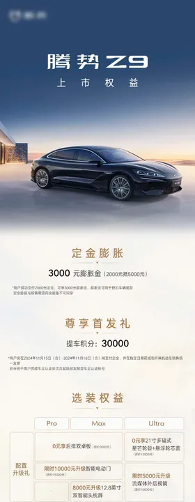 腾势Z9上市发布长图