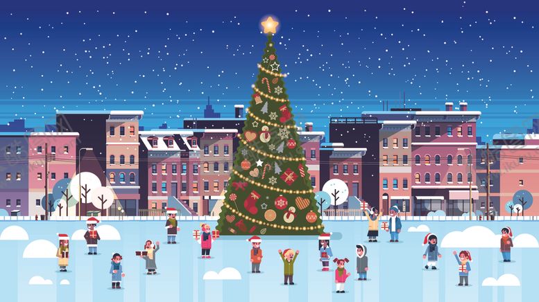 编号：55520710111849234508【酷图网】源文件下载-圣诞节海报