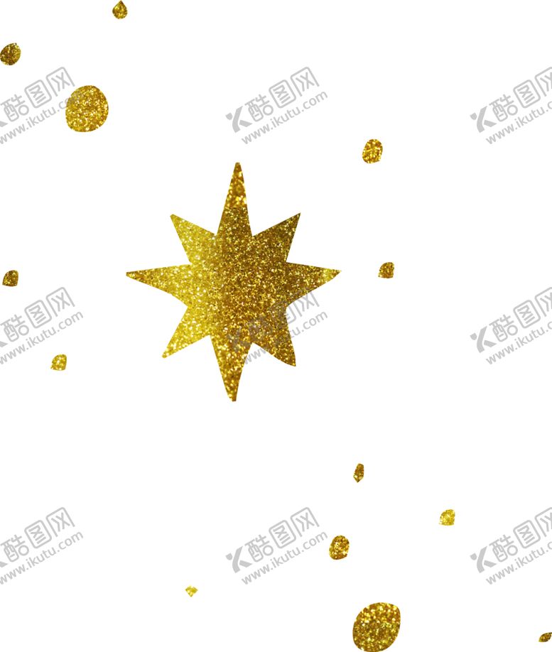编号：19172007012144234517【酷图网】源文件下载-金色月亮星星