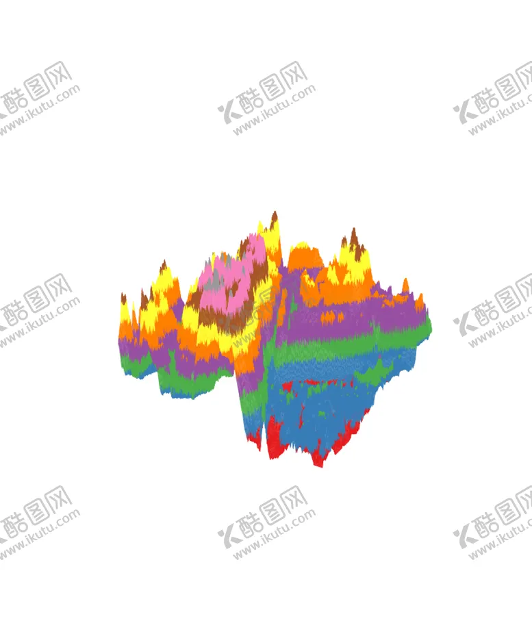 编号：49906403291707182836【酷图网】源文件下载-抽象山峰