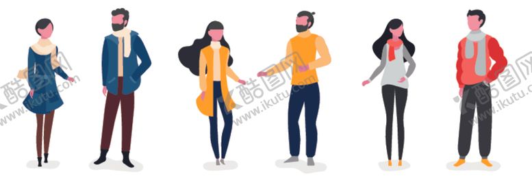 编号：48516310081823356394【酷图网】源文件下载-矢量人物素材