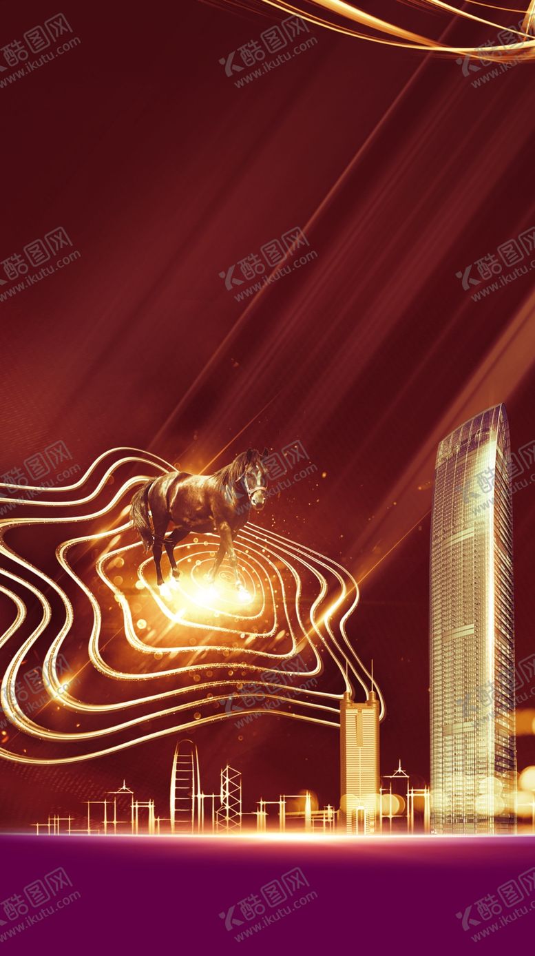 编号：91152509111330031754【酷图网】源文件下载-金色城市图片