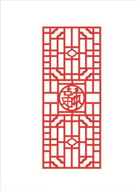 雕花隔断
