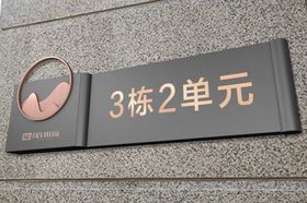 中式地产导视牌