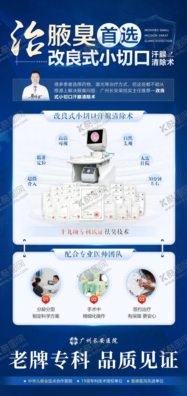 编号：30412511171118048101【酷图网】源文件下载-医疗仪器治疗海报