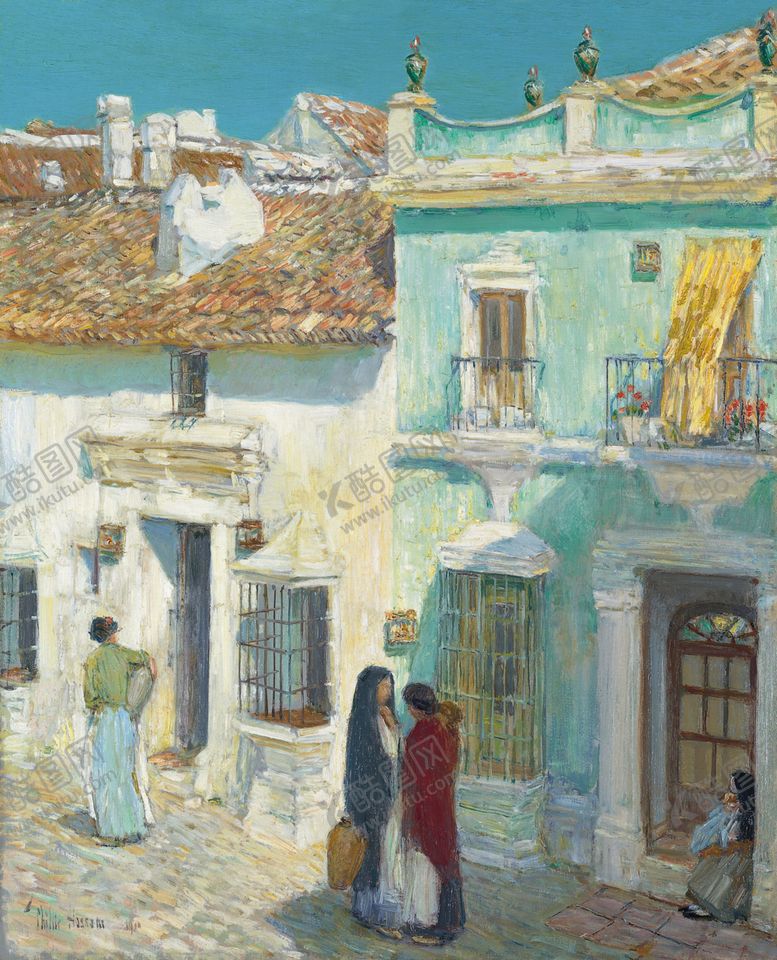 编号：65159510281401058257【酷图网】源文件下载-风景印象派油画