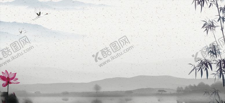 编号：82211209210541162846【酷图网】源文件下载-中国风水墨展板背景