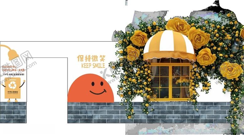 编号：65593004160127083074【酷图网】源文件下载-打卡墙背景