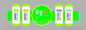食堂文化墙