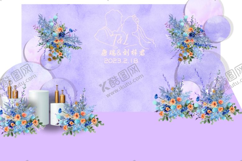编号：64327111240824111041【酷图网】源文件下载-婚礼留影区