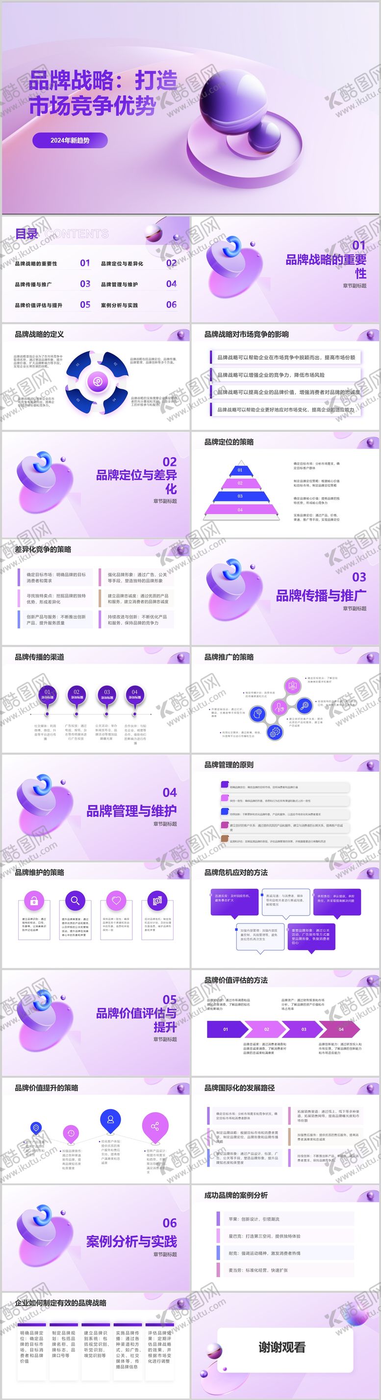 编号：57477206152248582328【酷图网】源文件下载-品牌战略打造竞争优势PPT