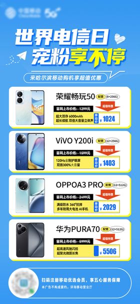 世界电信日海报