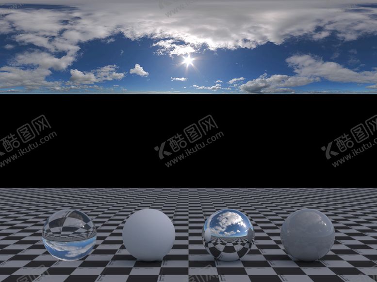 编号：54582801190442314809【酷图网】源文件下载-C4D天空贴图HDR贴图