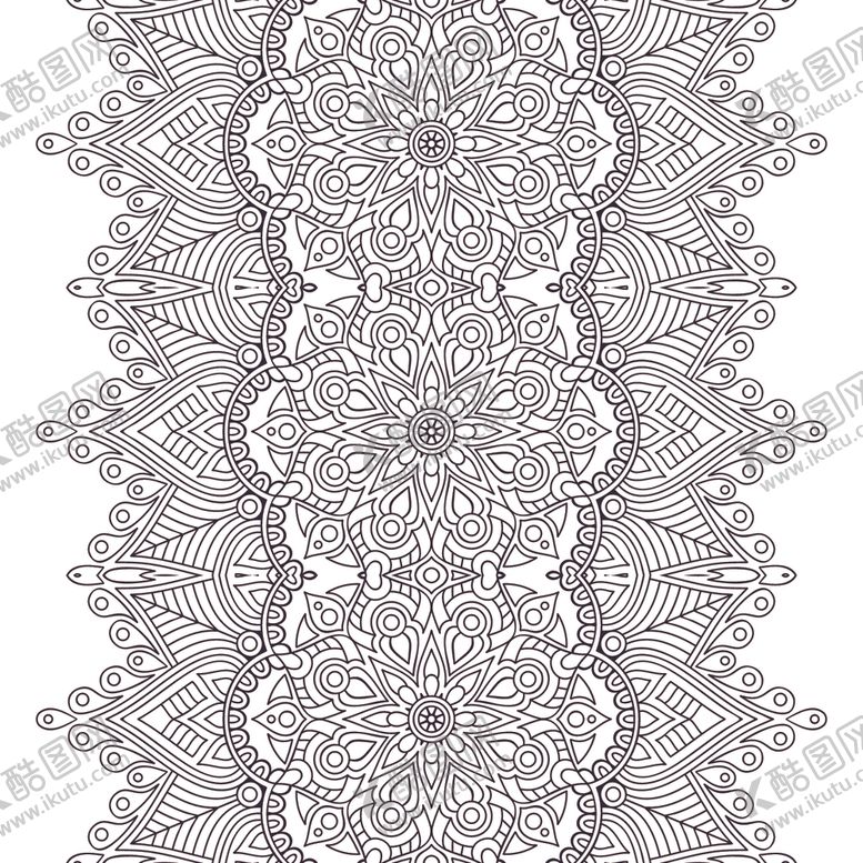 编号：92583610161939041646【酷图网】源文件下载-无缝花纹