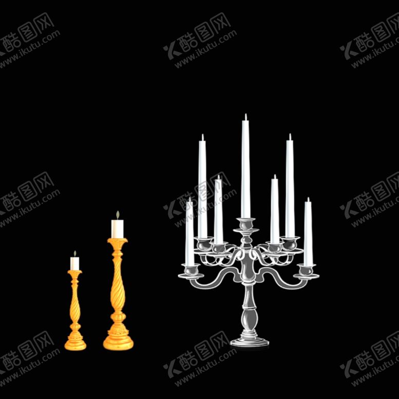 编号：19070509271711048198【酷图网】源文件下载-婚礼手绘蜡烛