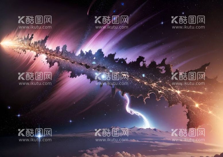 编号：53349112030750181645【酷图网】源文件下载-星空