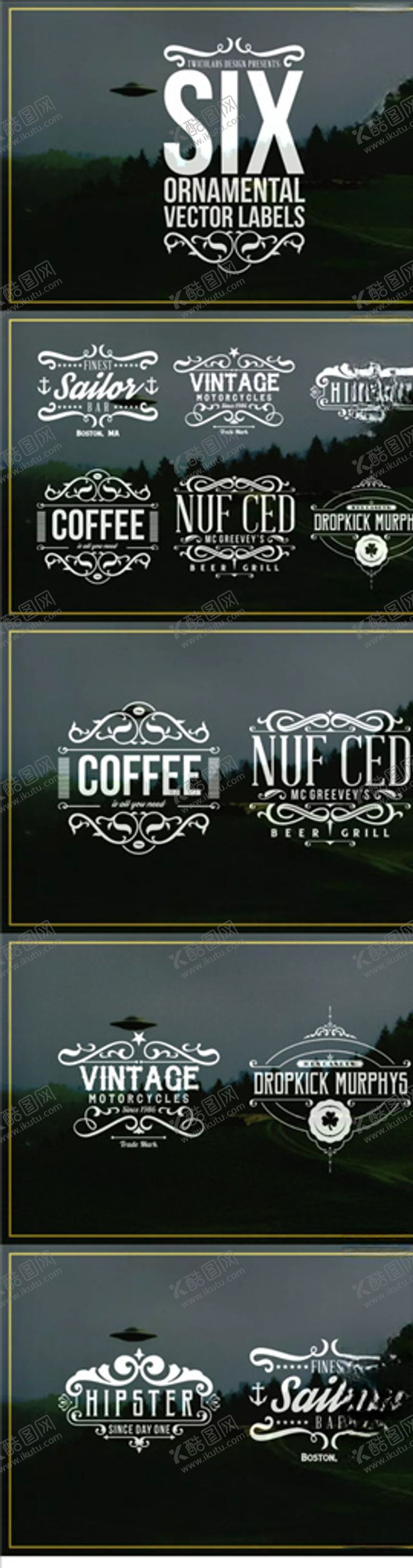 编号：92651009280815481848【酷图网】源文件下载-经典字体图形