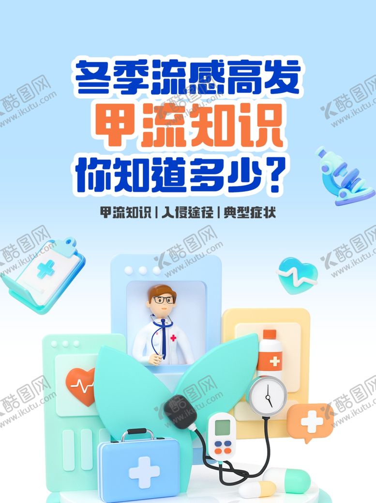 编号：43109104071800573208【酷图网】源文件下载-甲流知识