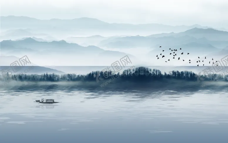 编号：27485404301158334769【酷图网】源文件下载-水墨山水