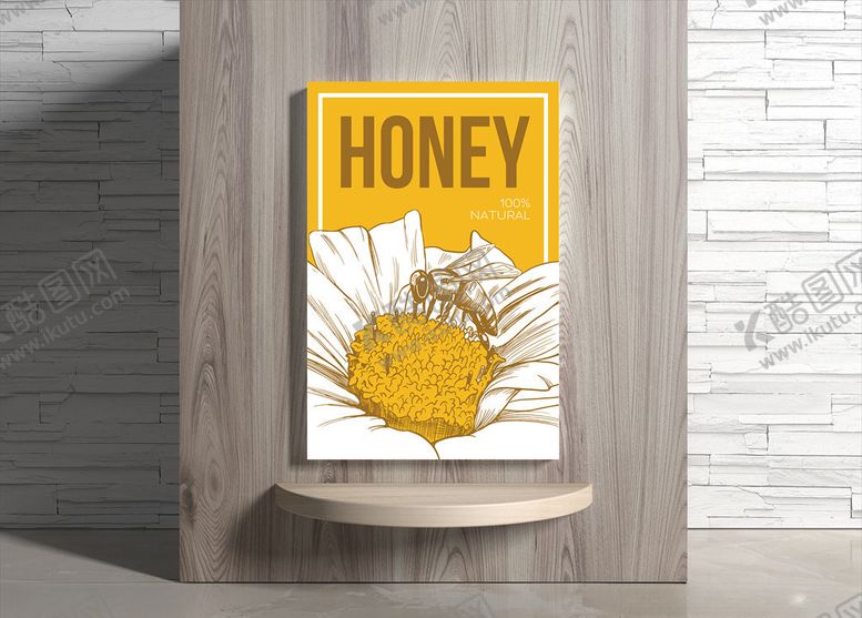 编号：65522910210256524995【酷图网】源文件下载-蜂蜜海报