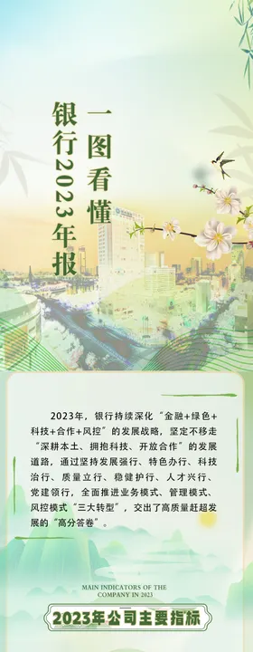 绿色清新风格课程表模板