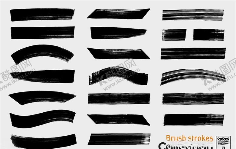 编号：66552210030748228377【酷图网】源文件下载-水墨笔触