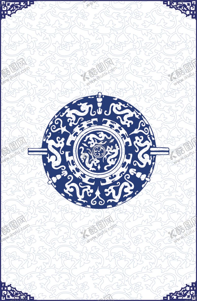 编号：46407905011752244909【酷图网】源文件下载-青花瓷纹理