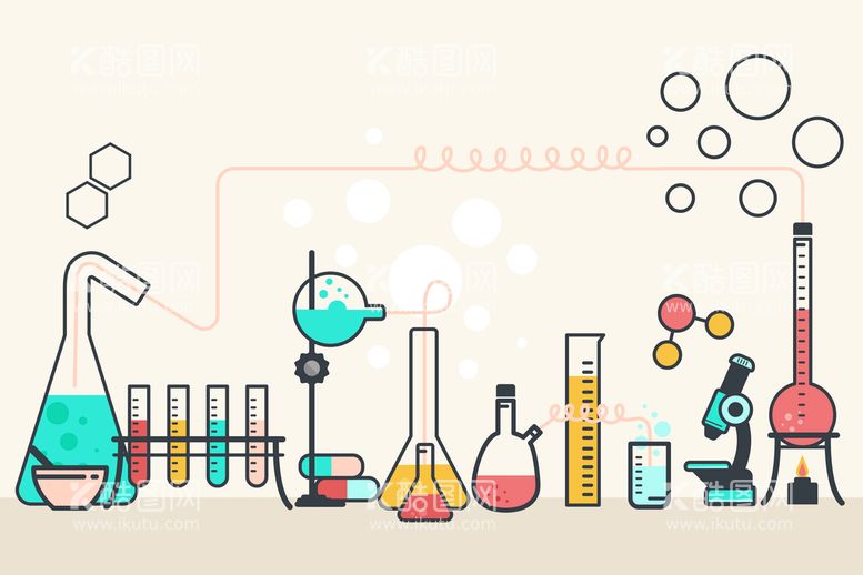 编号：07945809200801112753【酷图网】源文件下载-试管插画