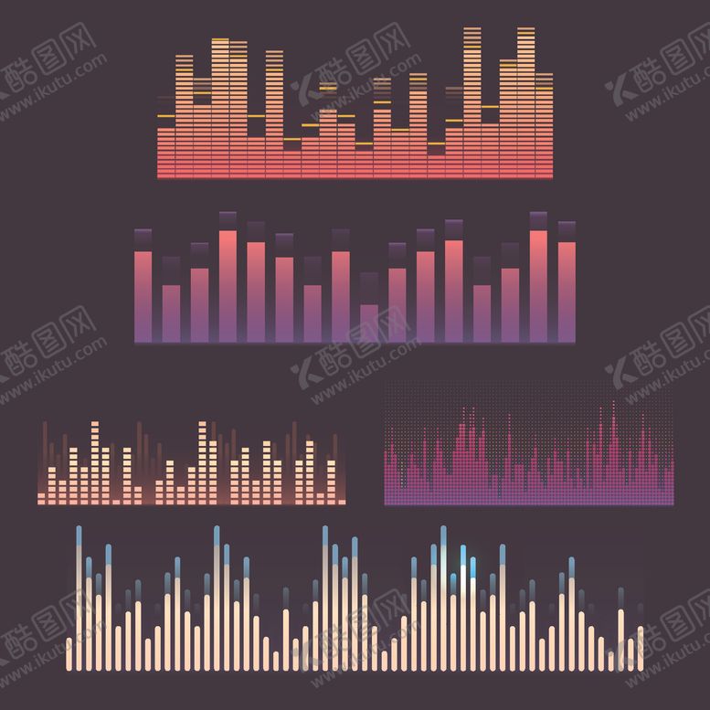 编号：96643907051411312768【酷图网】源文件下载-均衡器声波