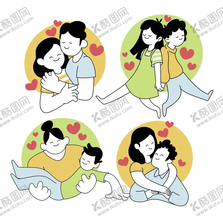 编号：24299701302051518953【酷图网】源文件下载-情侣