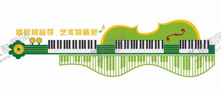 编号：76895912060229099882【酷图网】源文件下载-音乐文化墙