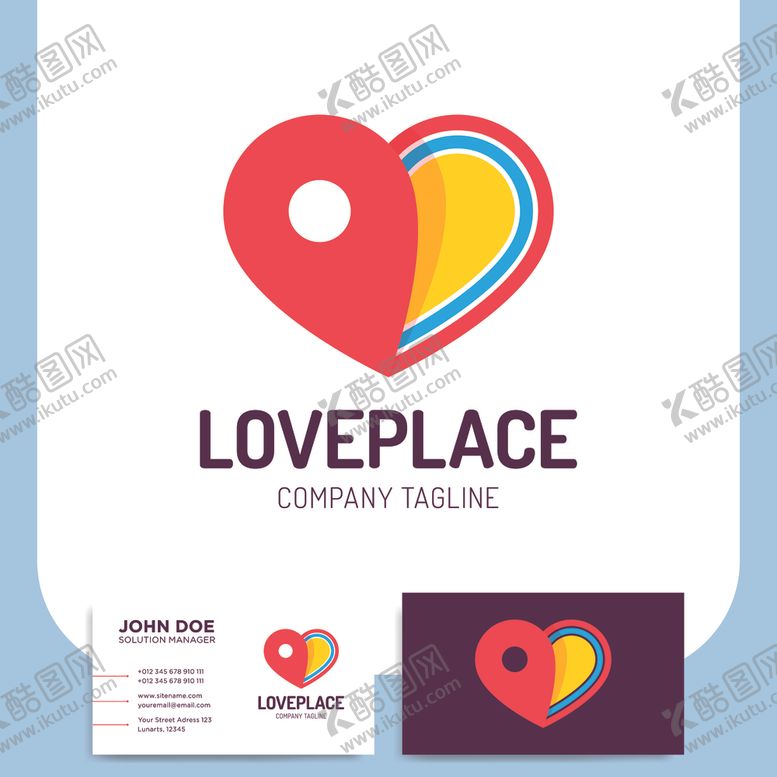 编号：47447910212157265348【酷图网】源文件下载-爱心标志