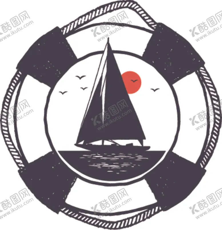 编号：58865909090050344864【酷图网】源文件下载-手绘海洋标签