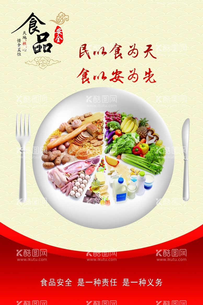 编号：81482511281553288136【酷图网】源文件下载-食品安全海报