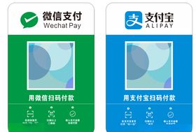 微信支付宝付款二维码收款付款牌