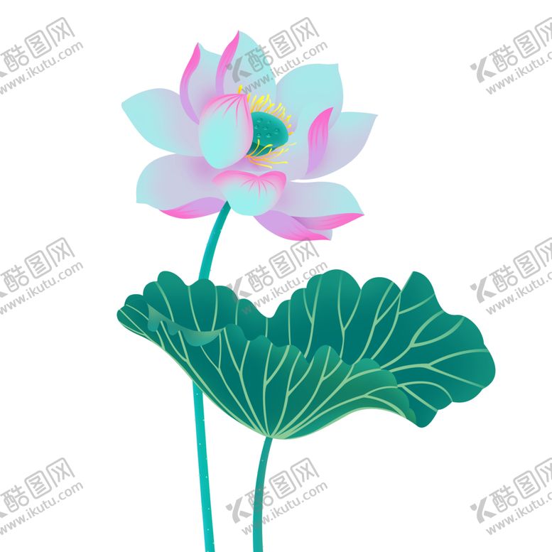 编号：93236404010631132713【酷图网】源文件下载-荷花元素