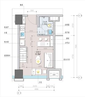 室内彩平图