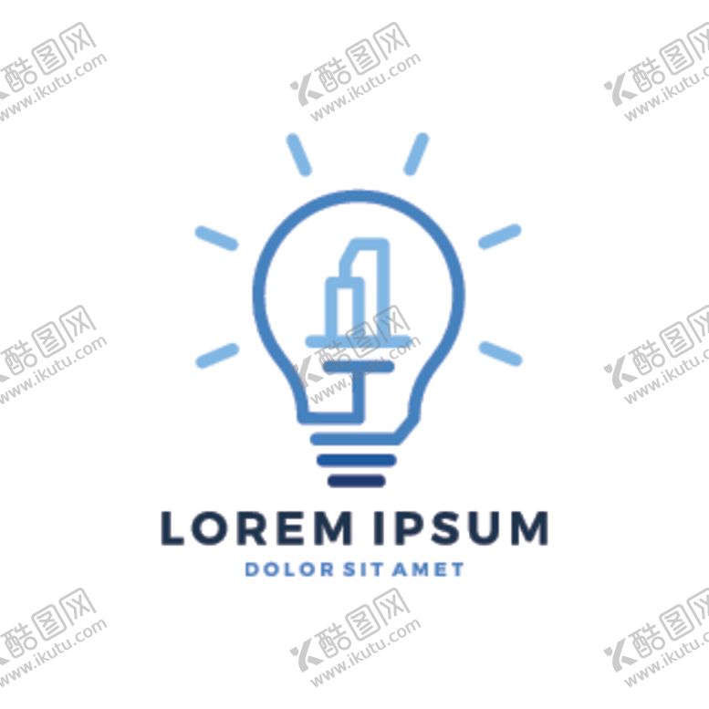 编号：42997007081154051405【酷图网】源文件下载-灯泡LOGO