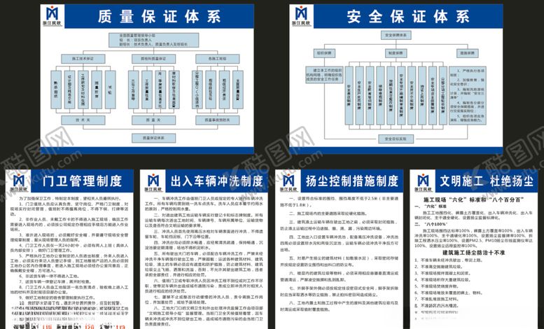 编号：62363607031757382316【酷图网】源文件下载-工地体系牌