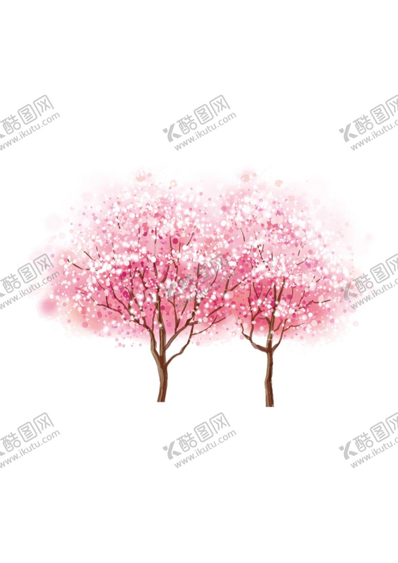 编号：36249207091047154559【酷图网】源文件下载-手绘桃花